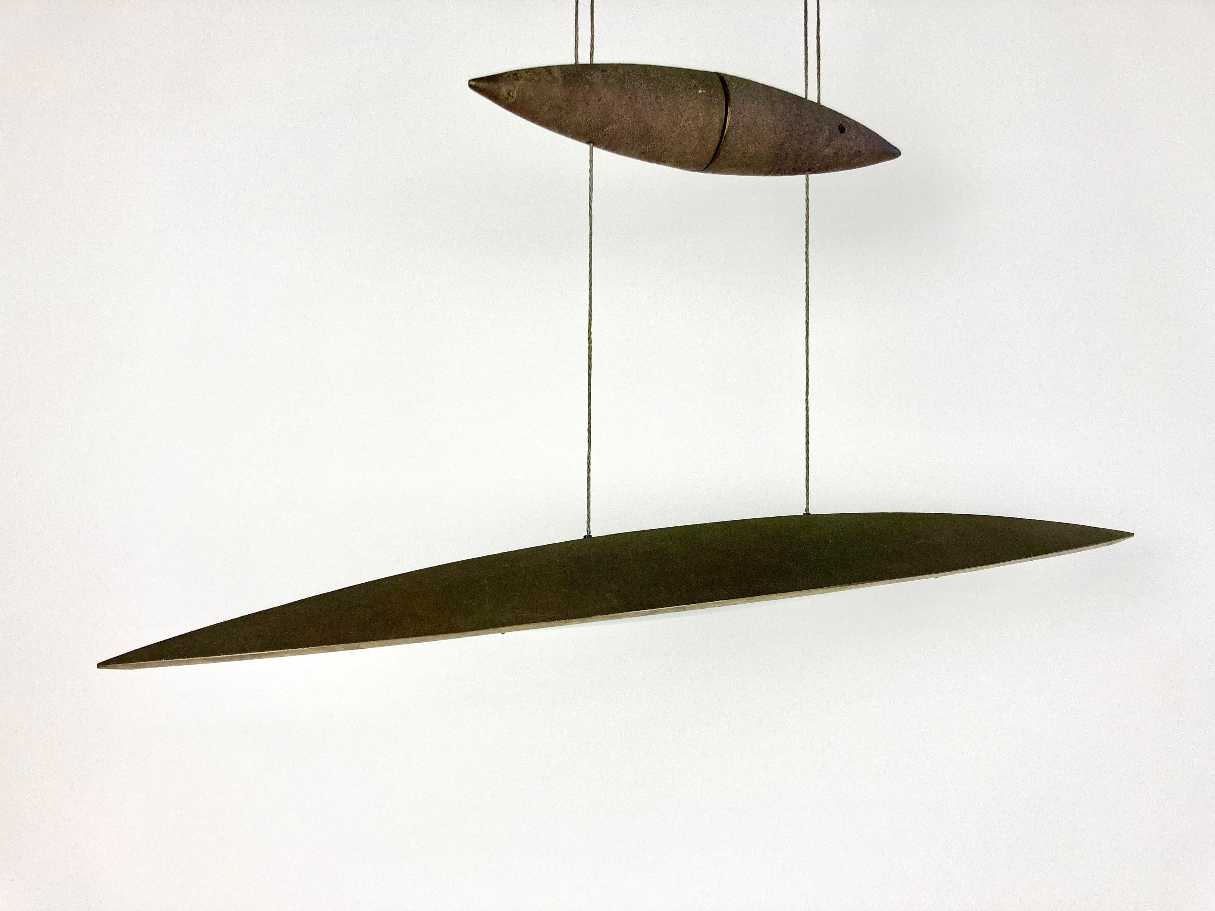 Bronze Tai Lang 70 Pendant Lamp by Tobias Grau, Germany For Sale 3