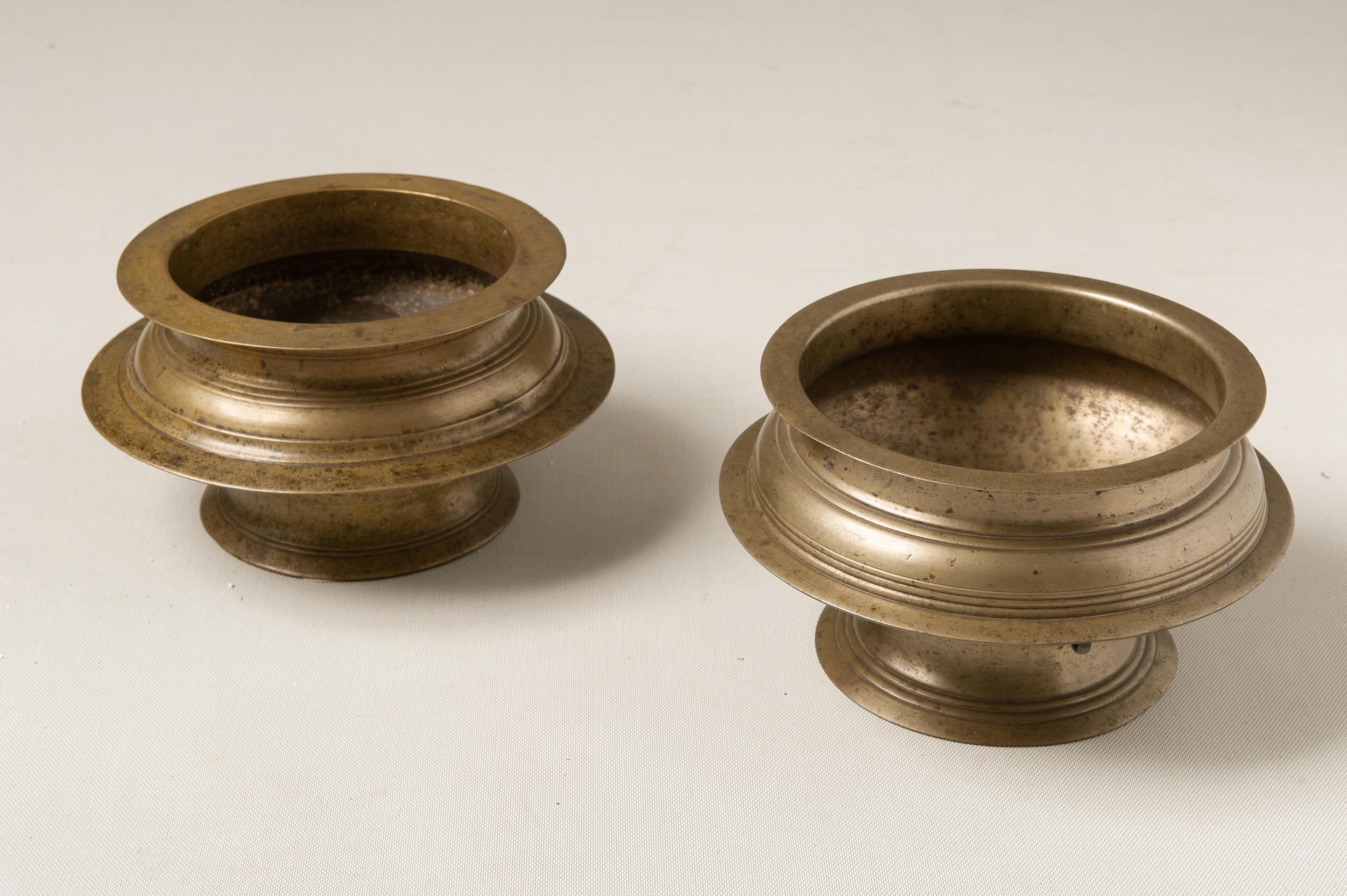 Other Bronze Temple Bowls from Kerala For Sale