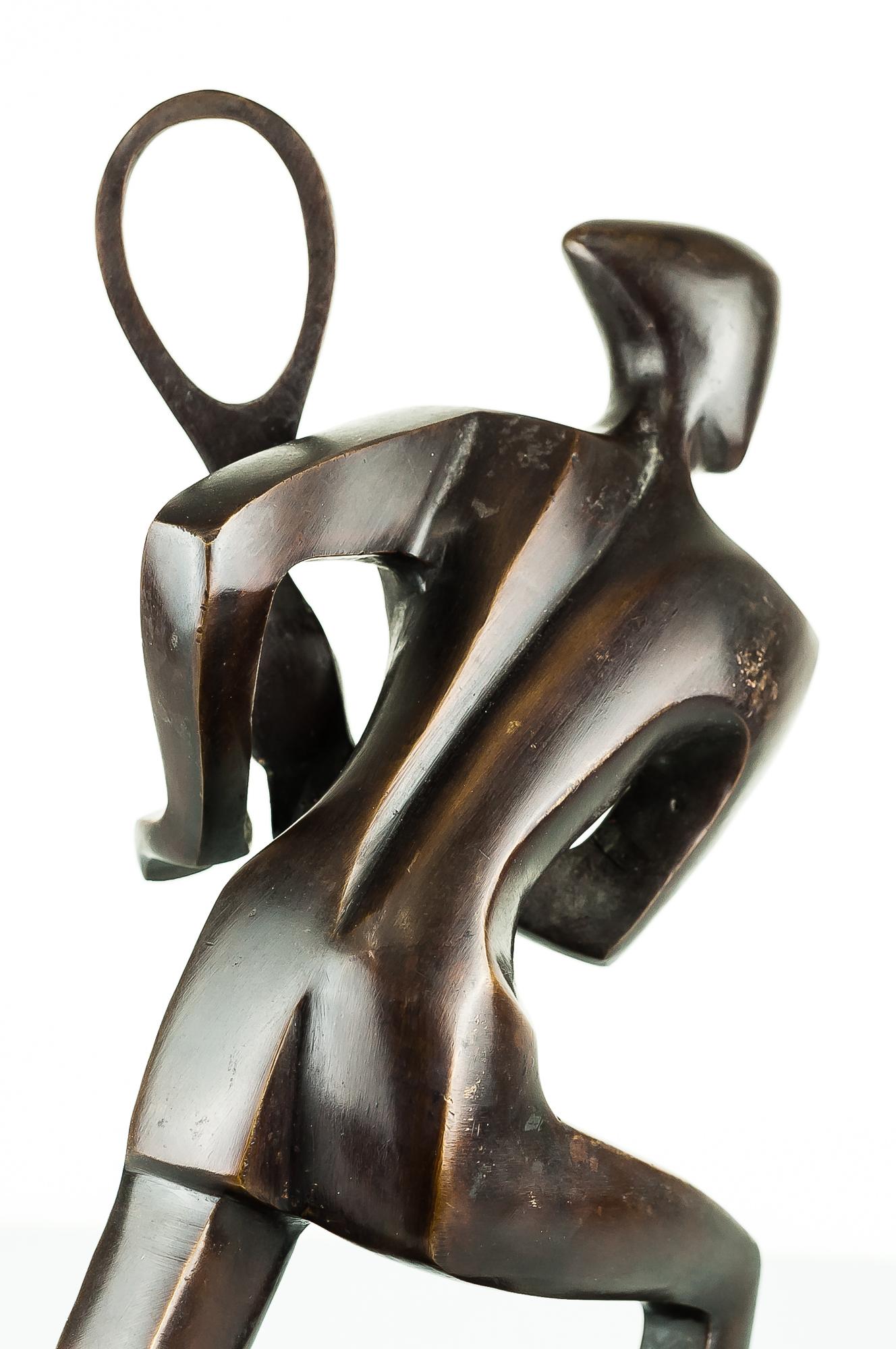 Bronze Tennis Player Attributed to William Ernst Wauer, circa 1925 6