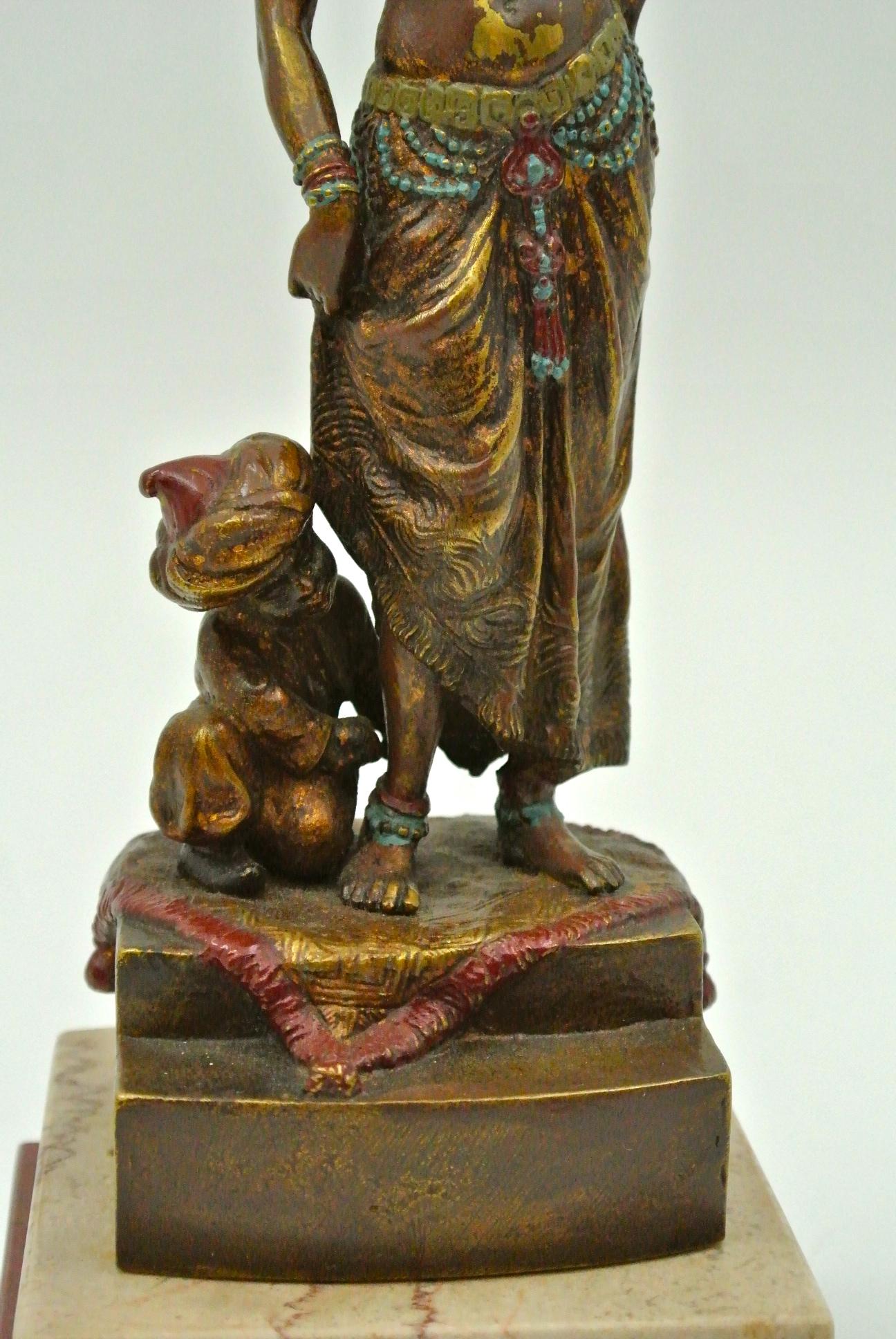 Bronze the Dancer and her Assistant For Sale 5