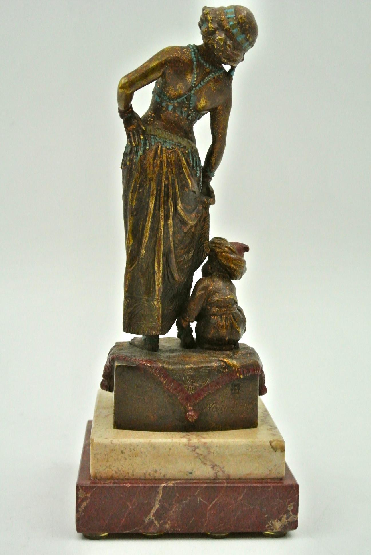 Bronze the Dancer and her Assistant For Sale 1