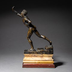 Bronze “The Messenger of Marathon” by Max Kruse (1854–1942)