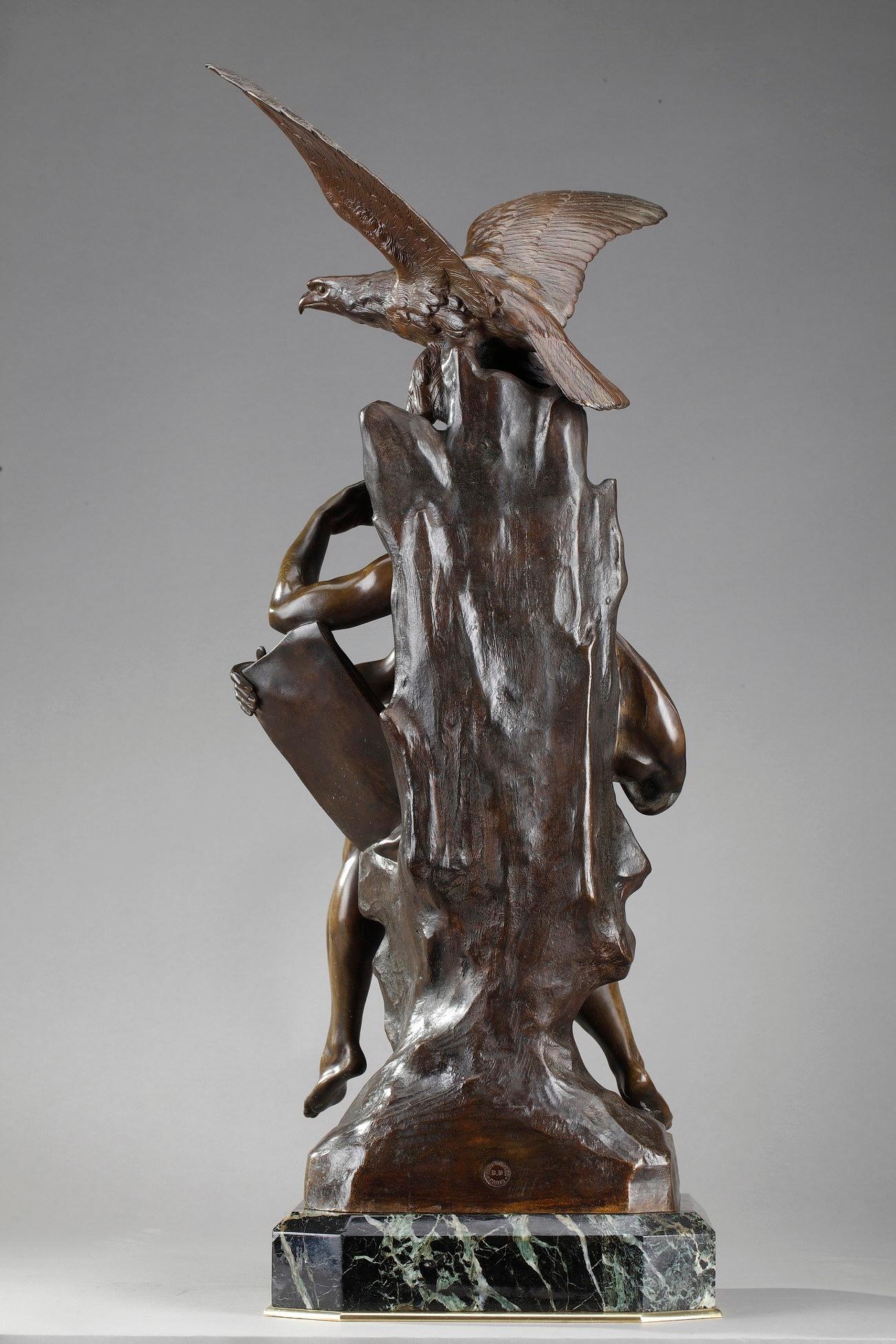Bronze Le Penseur d'Emile-Louis Picault 6
