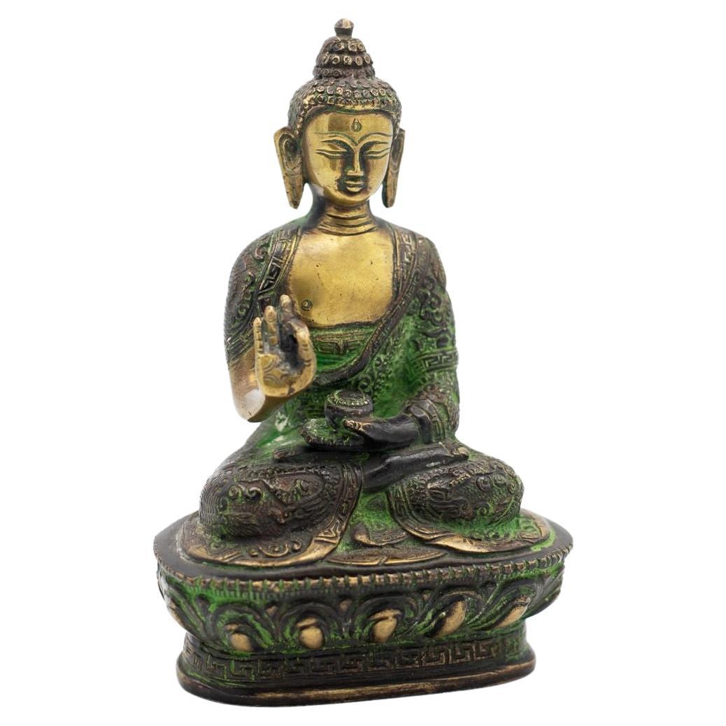 Bronze Tibetan Buddha Care