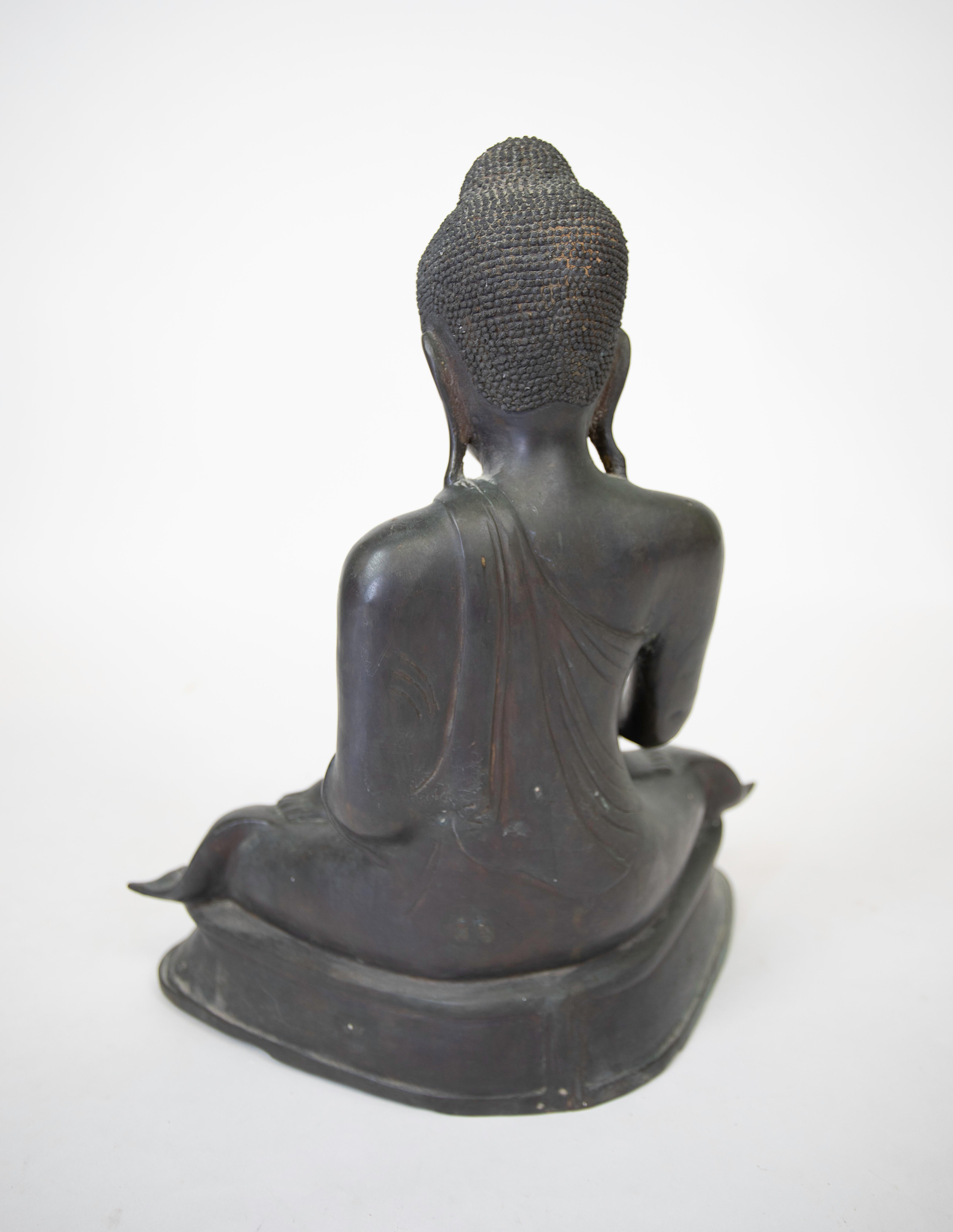 20th Century Bronze Tibetan Buddha For Sale