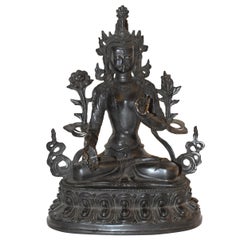 Bronze Tibetan White Tara