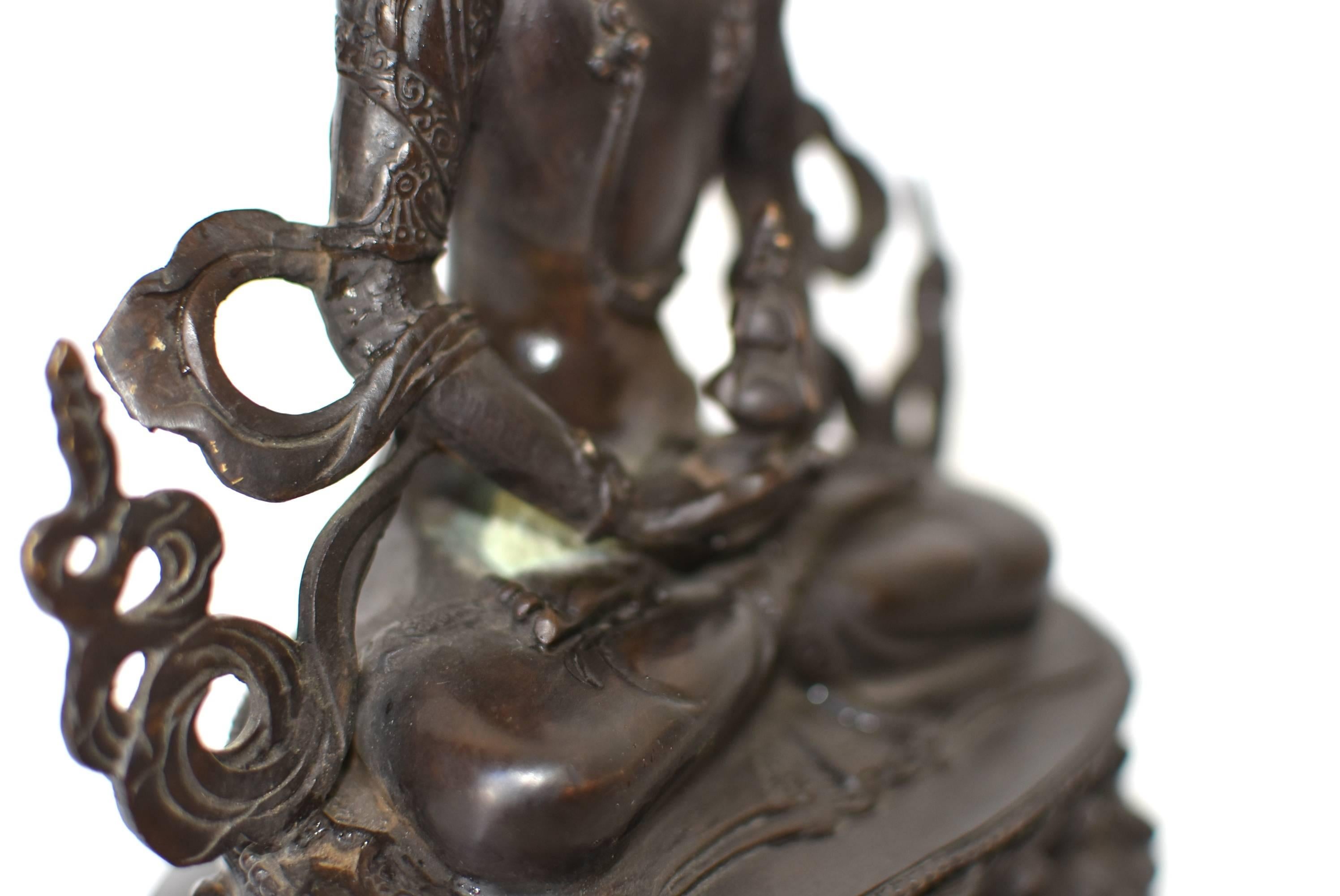 Bronze Tibetan Amitayus For Sale 6