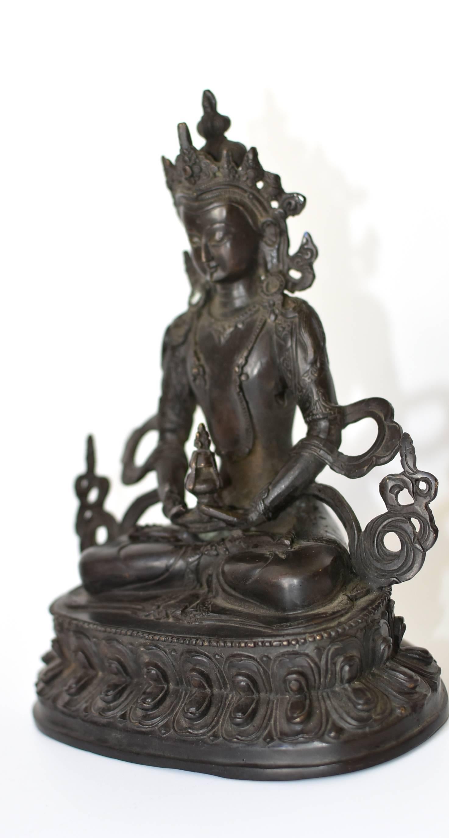 Bronze Tibetan Amitayus For Sale 1