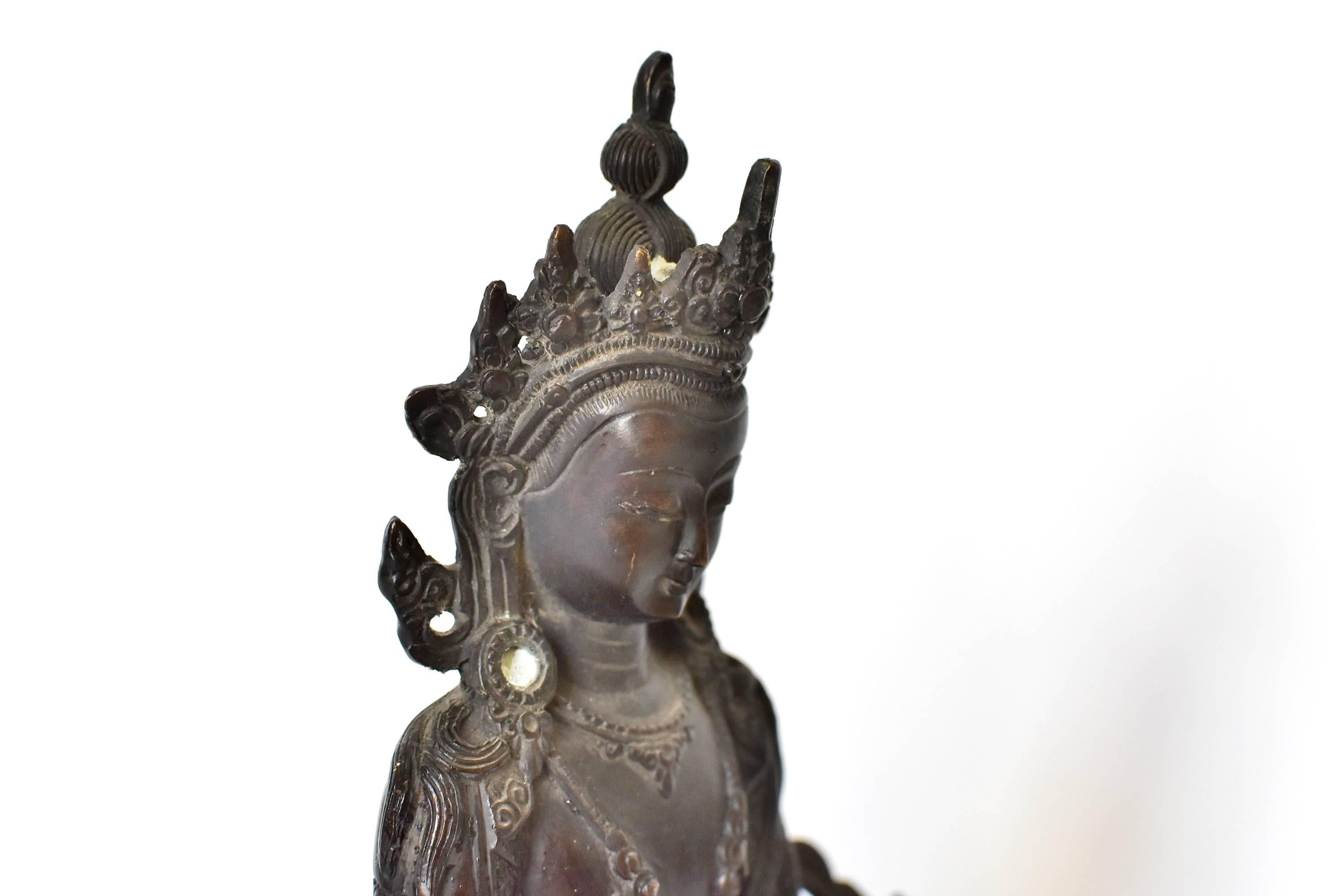 Bronze Tibetan Amitayus For Sale 4