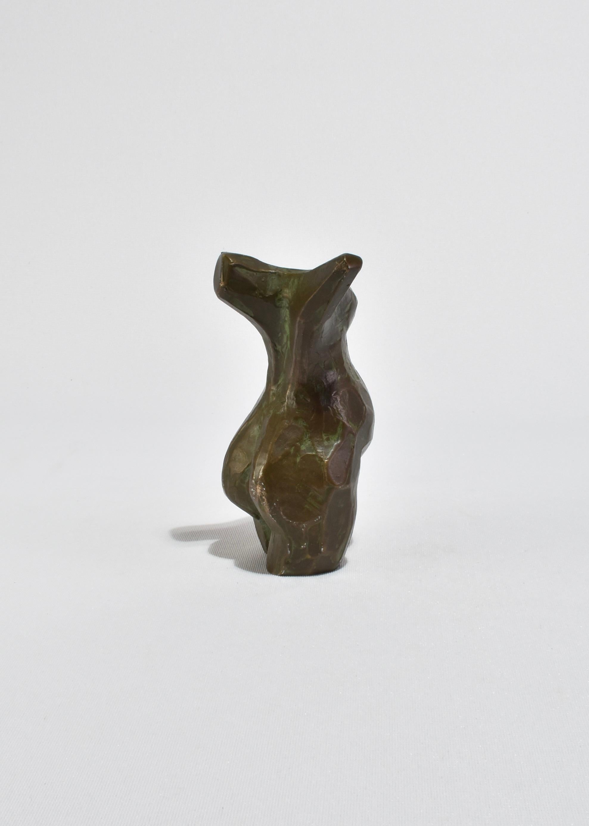Torso-Skulptur aus Bronze im Angebot 1