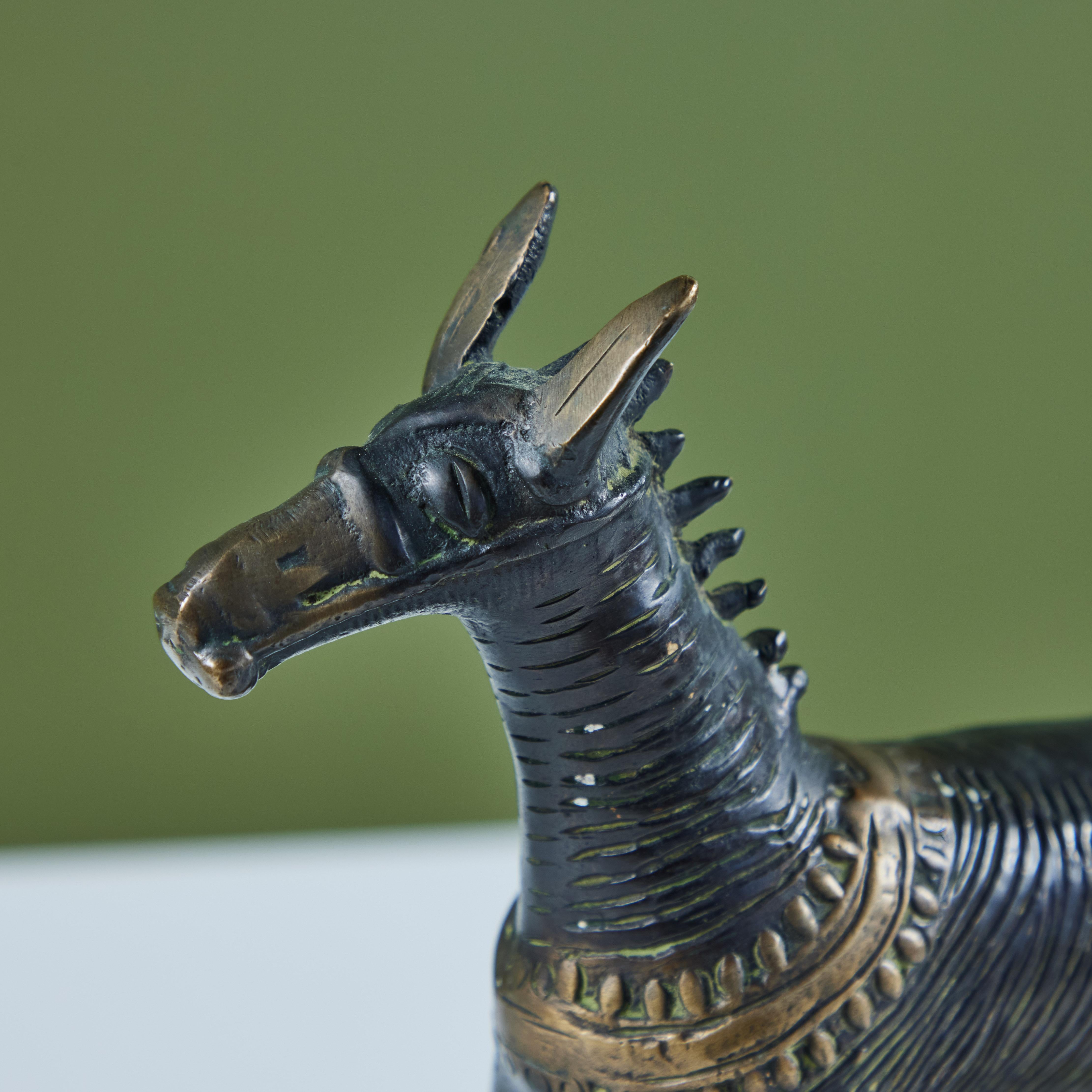 Bronze Toy Horse For Sale 4