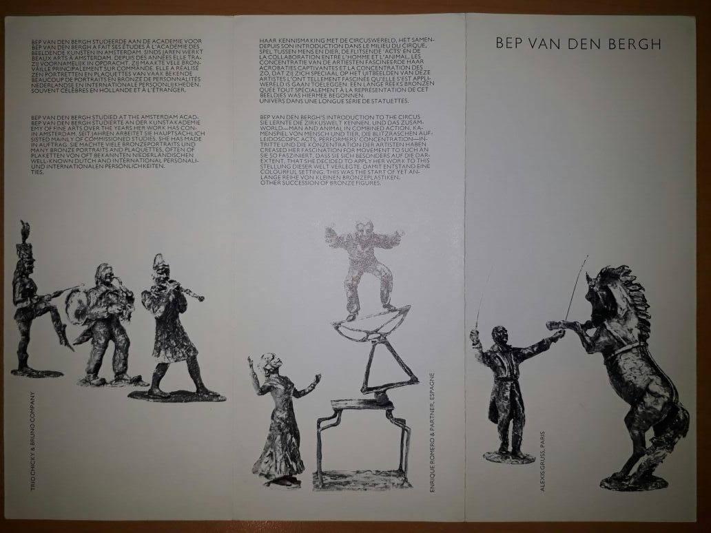 Bronze Trapeze Artists Made by Bep Van Den Bergh, 20th Century 5