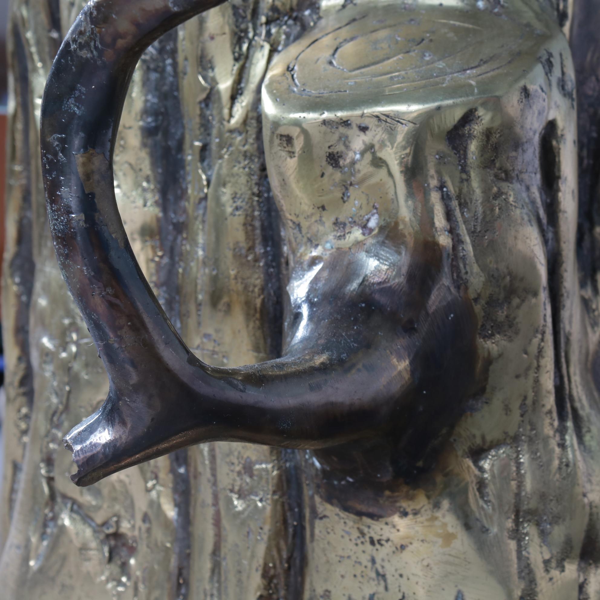 Bronze Tree Trunk Coffee Table, 1980 9