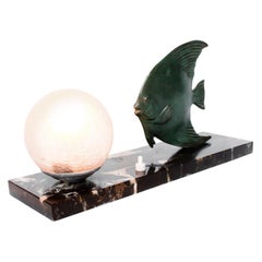 Bronze Tropical Fish Lamp