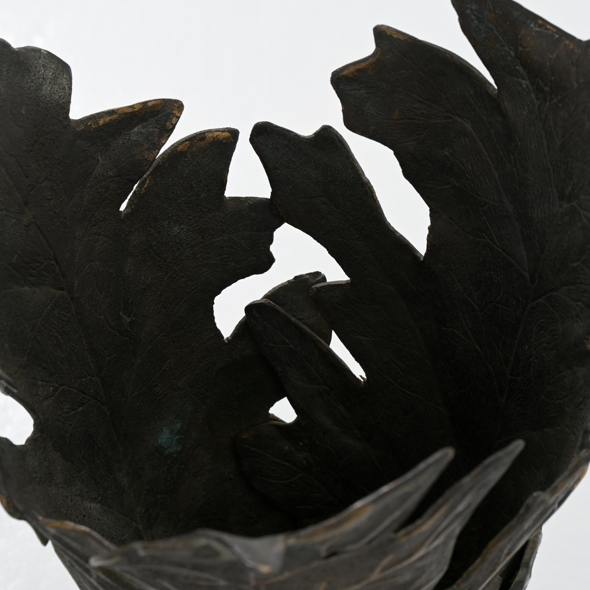 Bronze Umbrella Stand by Gabriella Crespi im Angebot 7