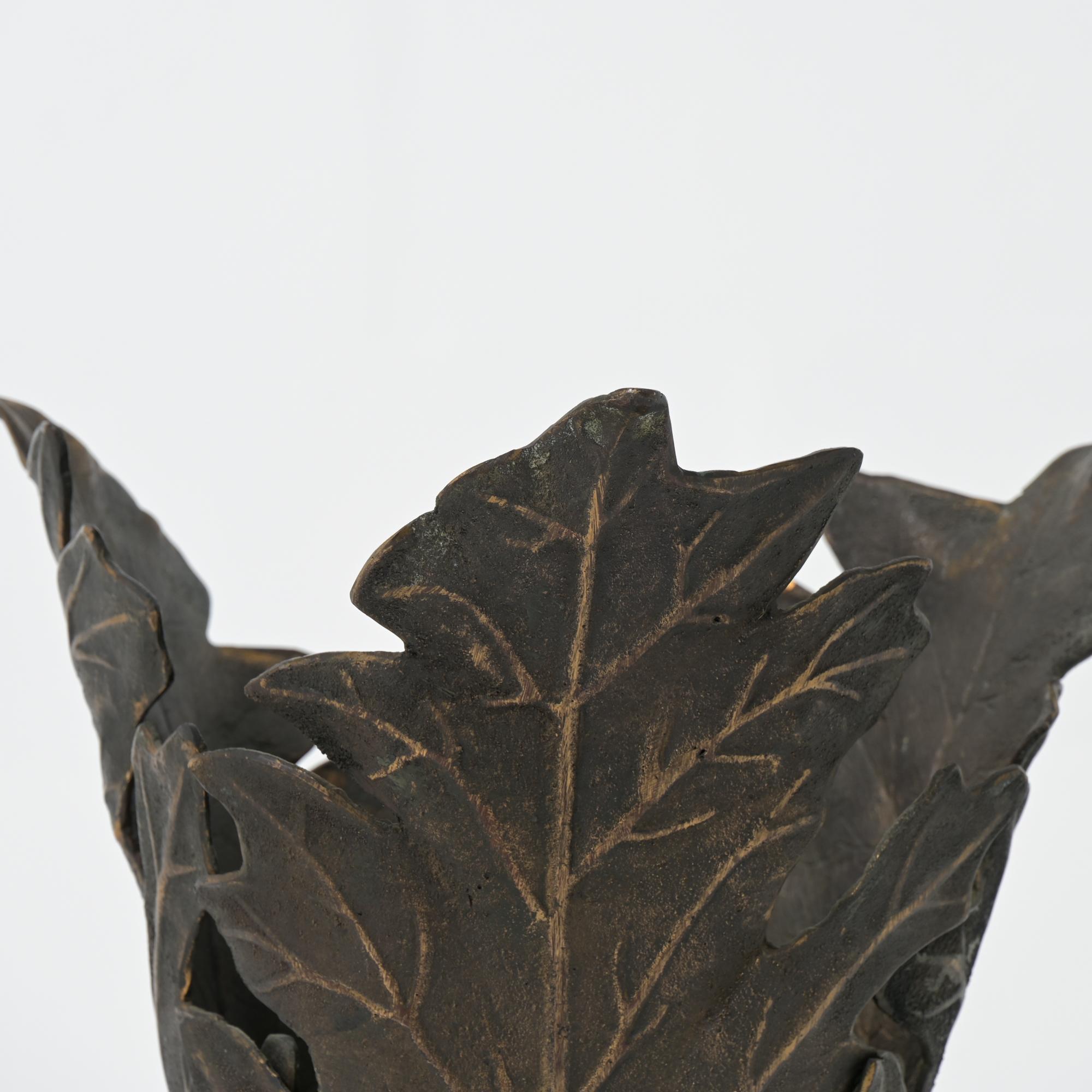 Bronze Umbrella Stand by Gabriella Crespi im Angebot 10