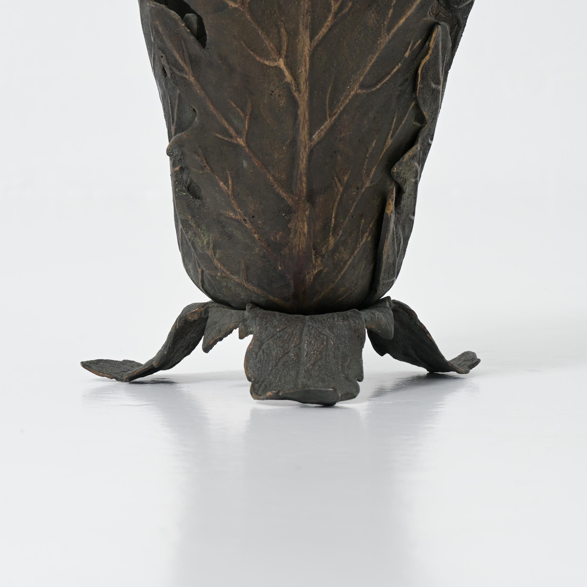Bronze Umbrella Stand by Gabriella Crespi im Angebot 1