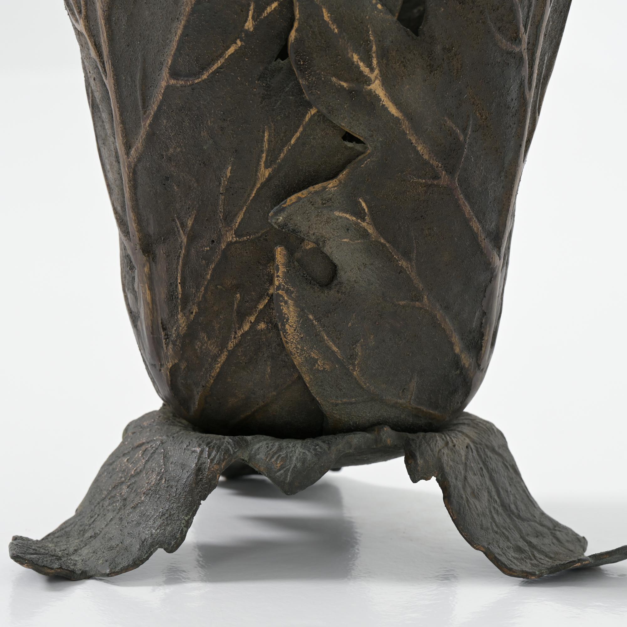 Bronze Umbrella Stand by Gabriella Crespi im Angebot 2