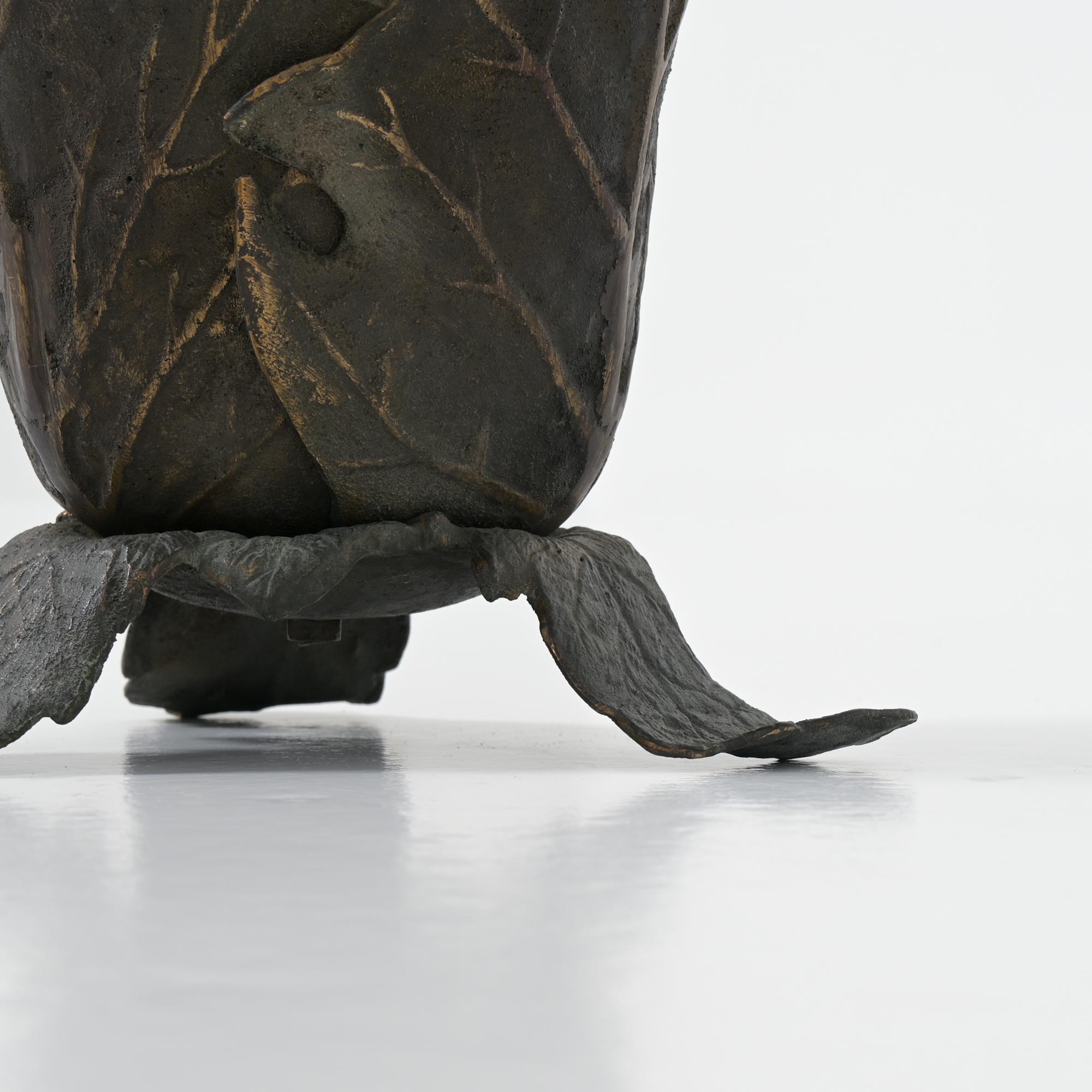 Bronze Umbrella Stand by Gabriella Crespi im Angebot 3