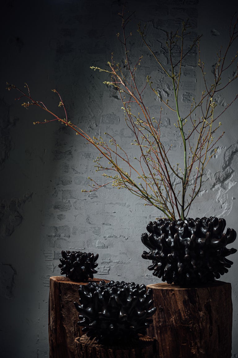 Bronze Uni Vase and Sculpture in Large Size by Elan Atelier 1