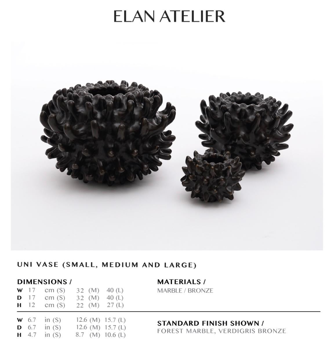 Bronze Uni Vase and Sculpture in Medium Size by Elan Atelier in Stock 2