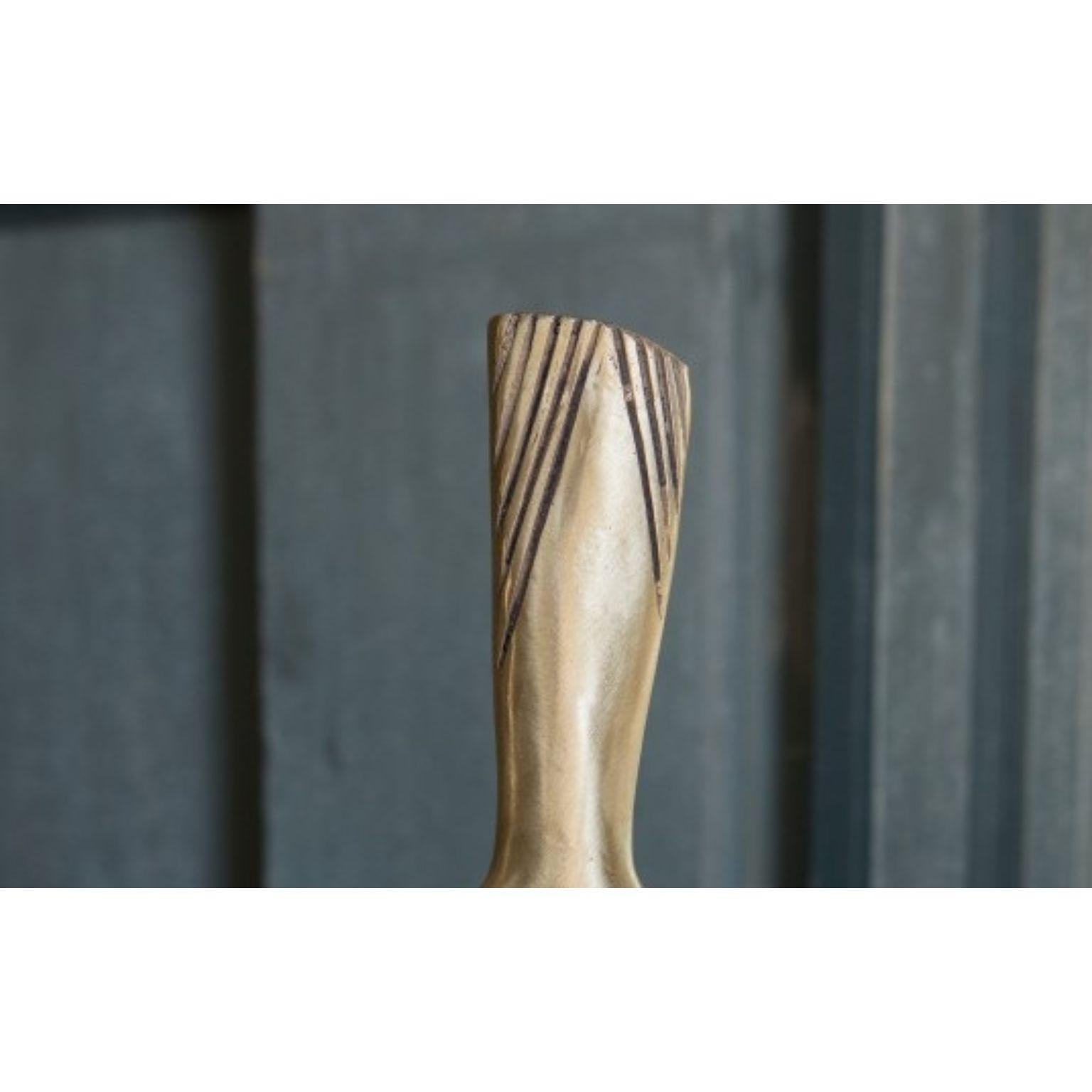 French Bronze Vase B by Mylene Niedzialkowski For Sale