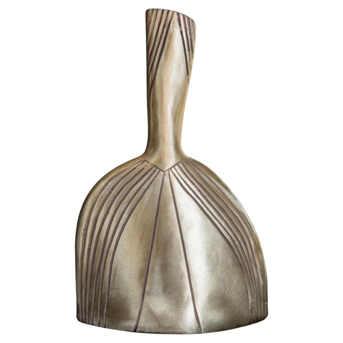 Bronze Vase B by Mylene Niedzialkowski For Sale