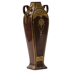 Bronze vase by Christofle