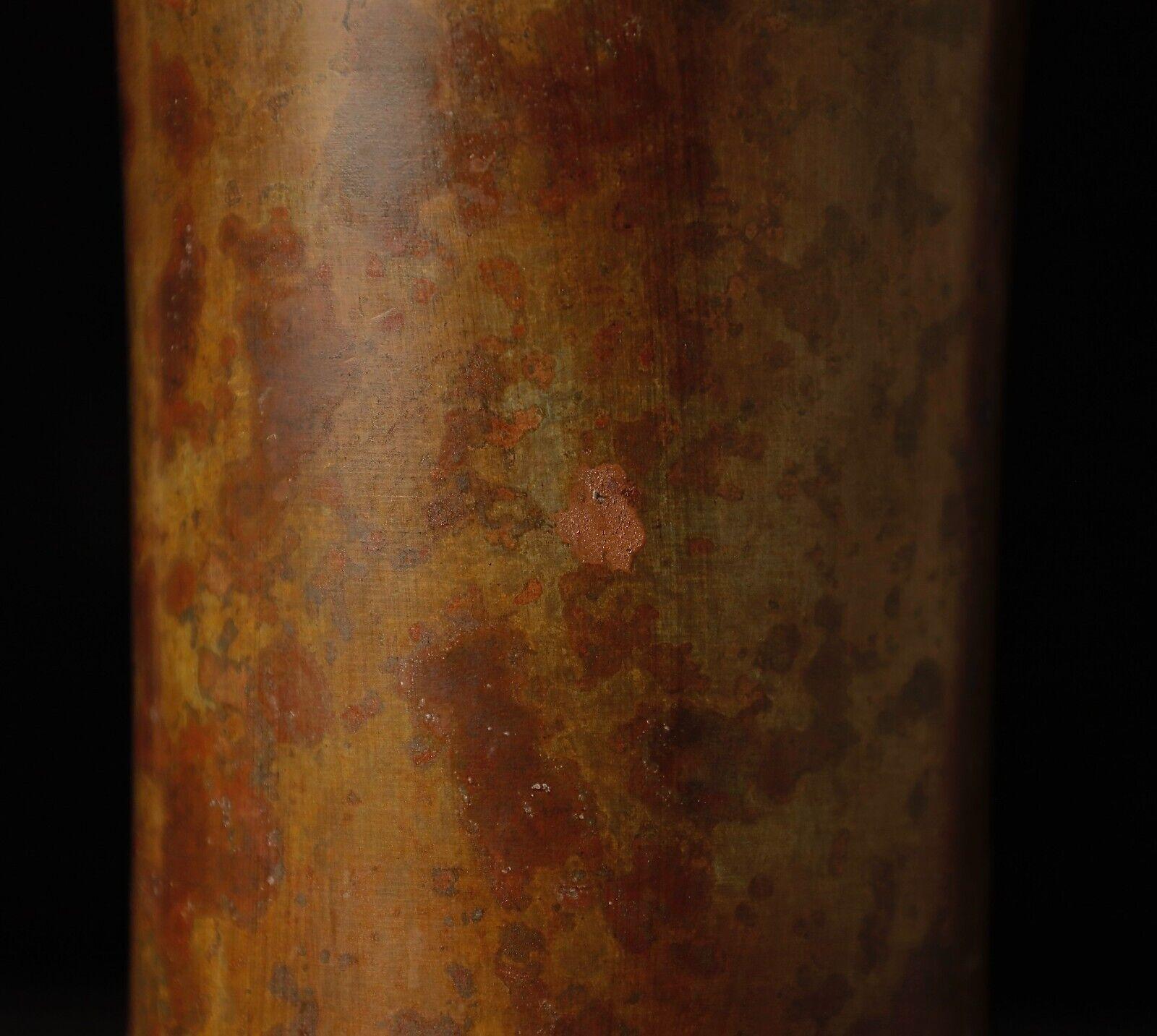 20th Century Bronze vase by renown Kasai Taizo (Nitten artist), 20th century For Sale