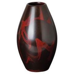 Bronze Vase by Renown Metal Artist Yoshino Takeji
