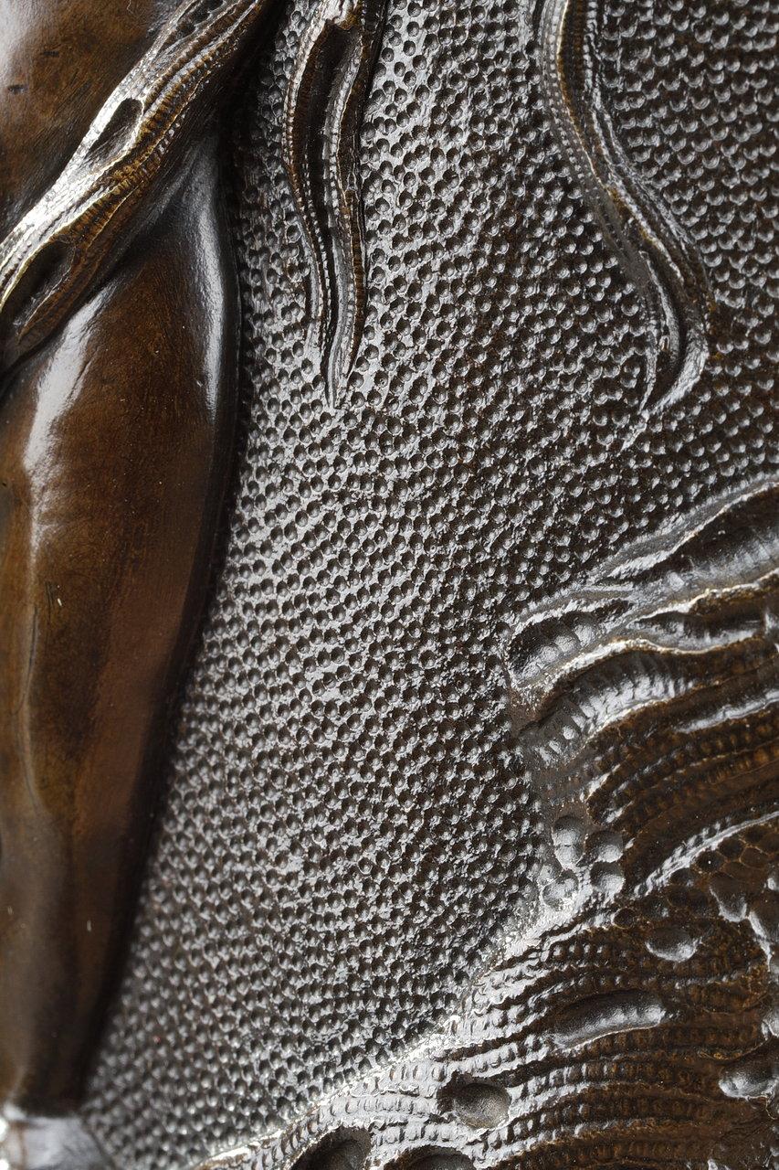 Bronzevase mit Ernteputten in der Gout von Clodion, 19. Jahrhundert im Angebot 12