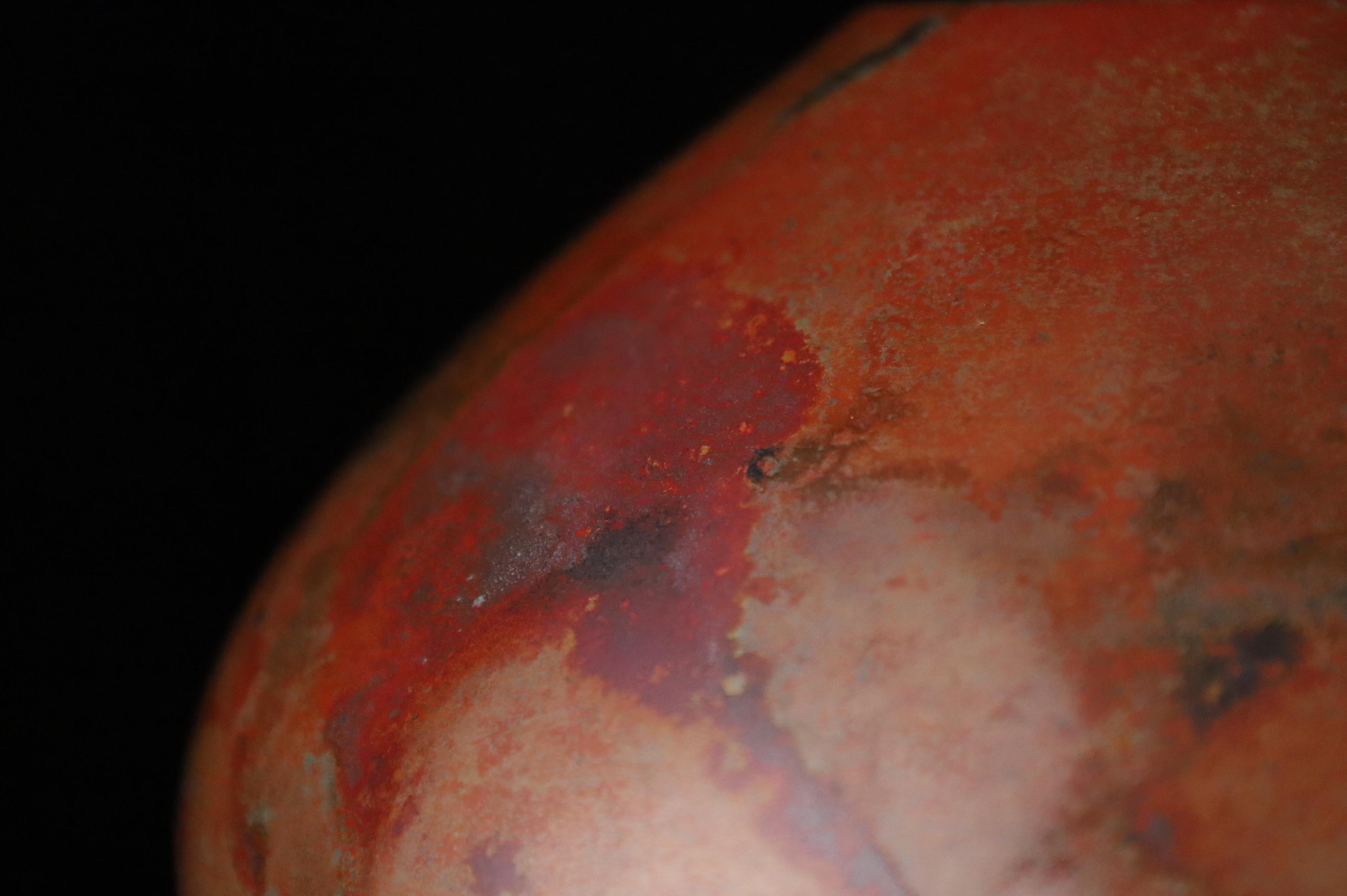 Vaso in bronzo con patina Shakudo di Takahashi Keiten, tesoro nazionale vivente in vendita 3