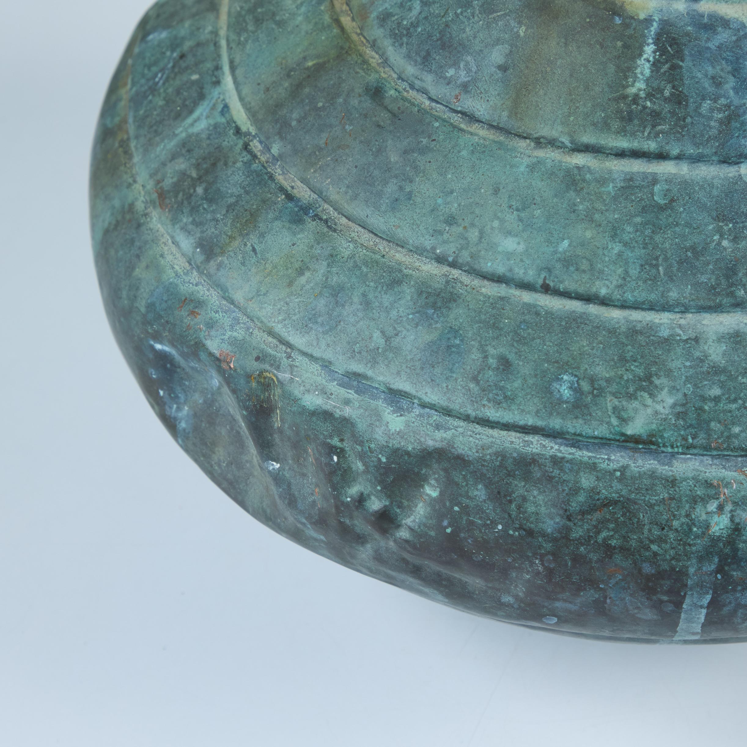 Bronze Verdigris Pitcher 9