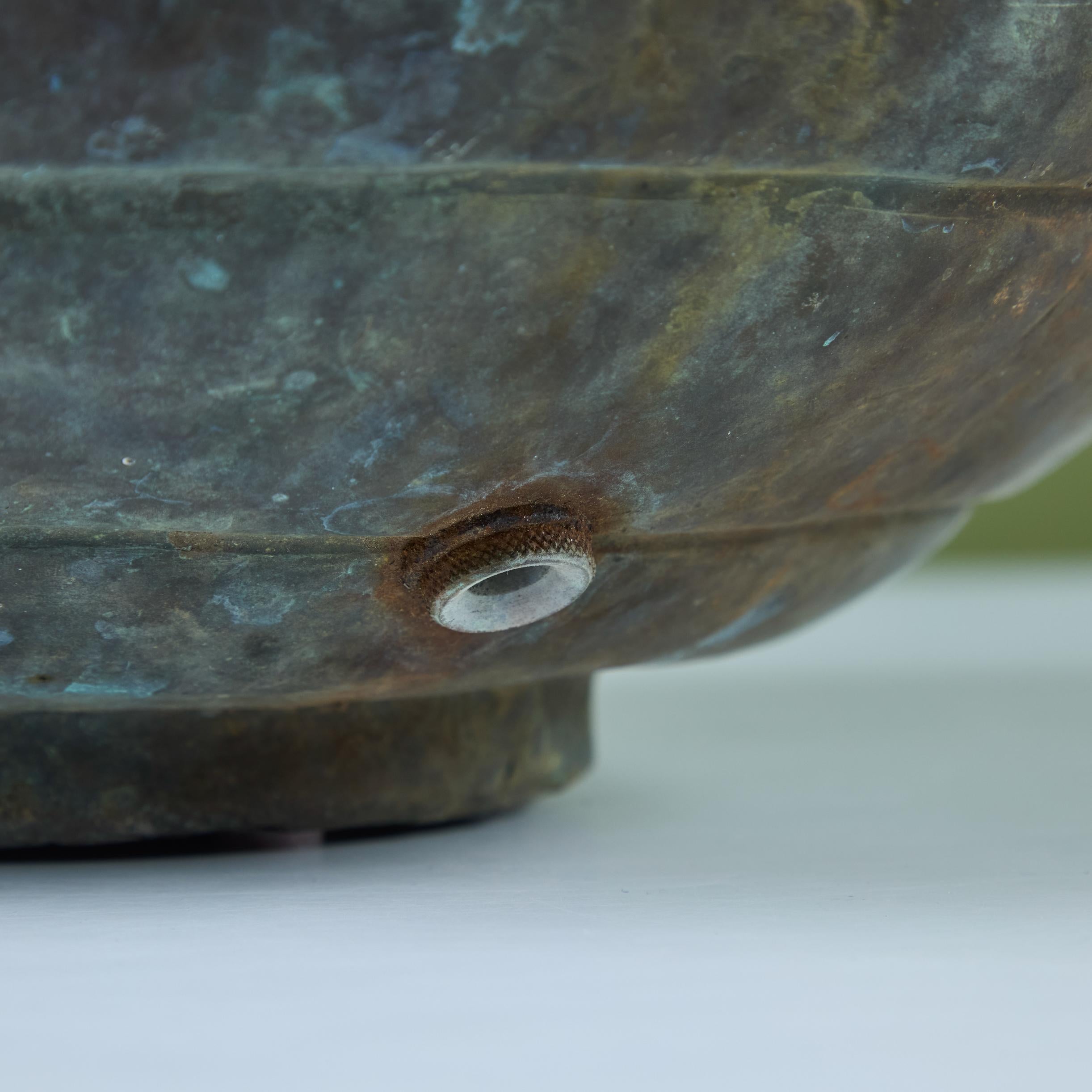 Bronze Verdigris Pitcher 10