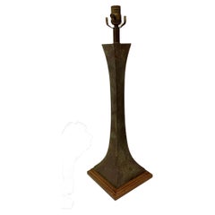 Vintage Bronze Verdigris Table Lamp by Stewart Ross James for Hansen Lighting, 1960's