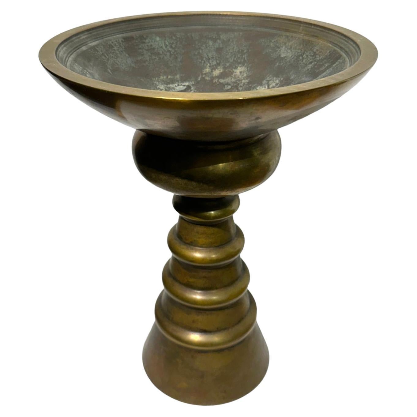 Bronze Vessel/Challis, Sculptural Object by Raju Peddada  For Sale