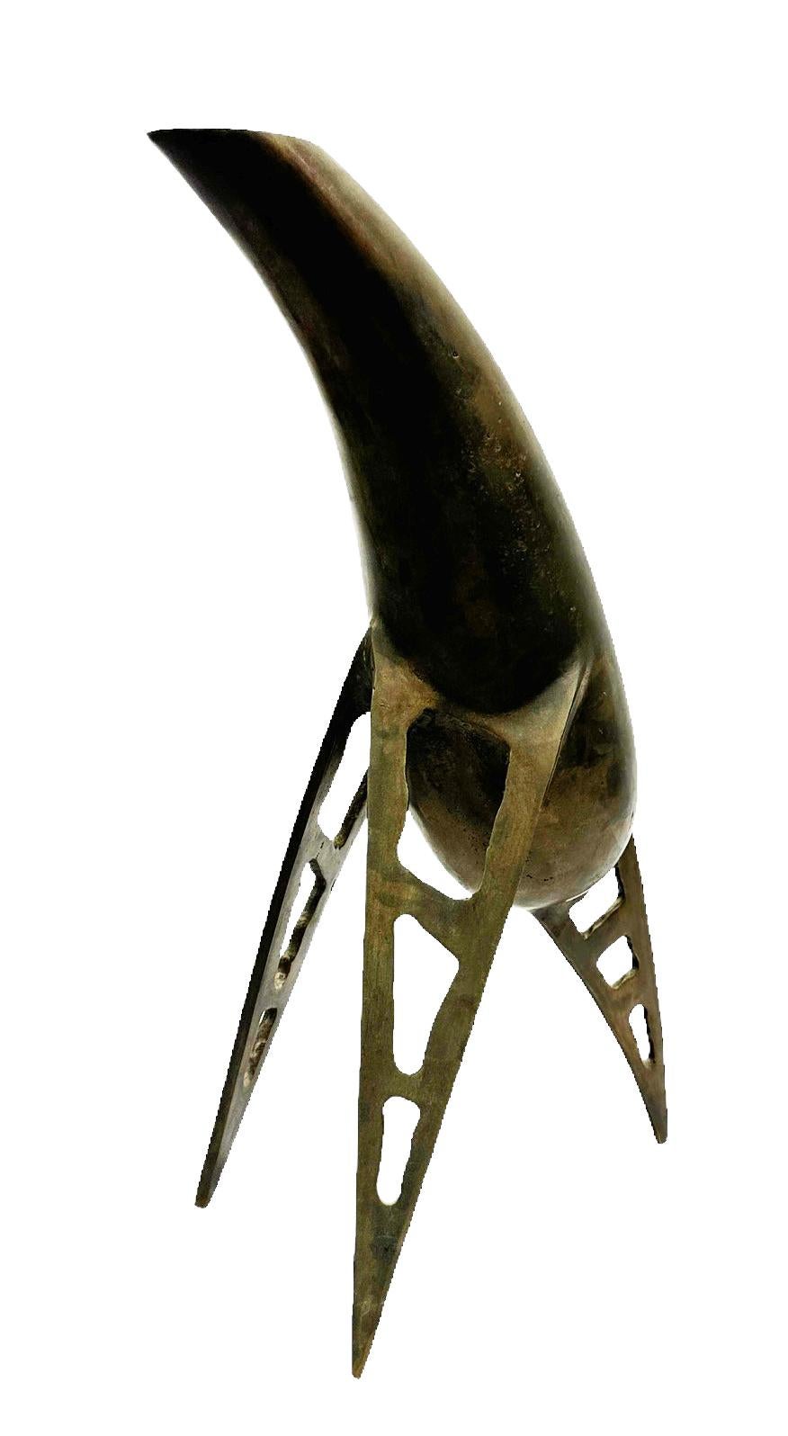 Italian Bronze Vessel, Sculptural Object by Raju Peddada - 