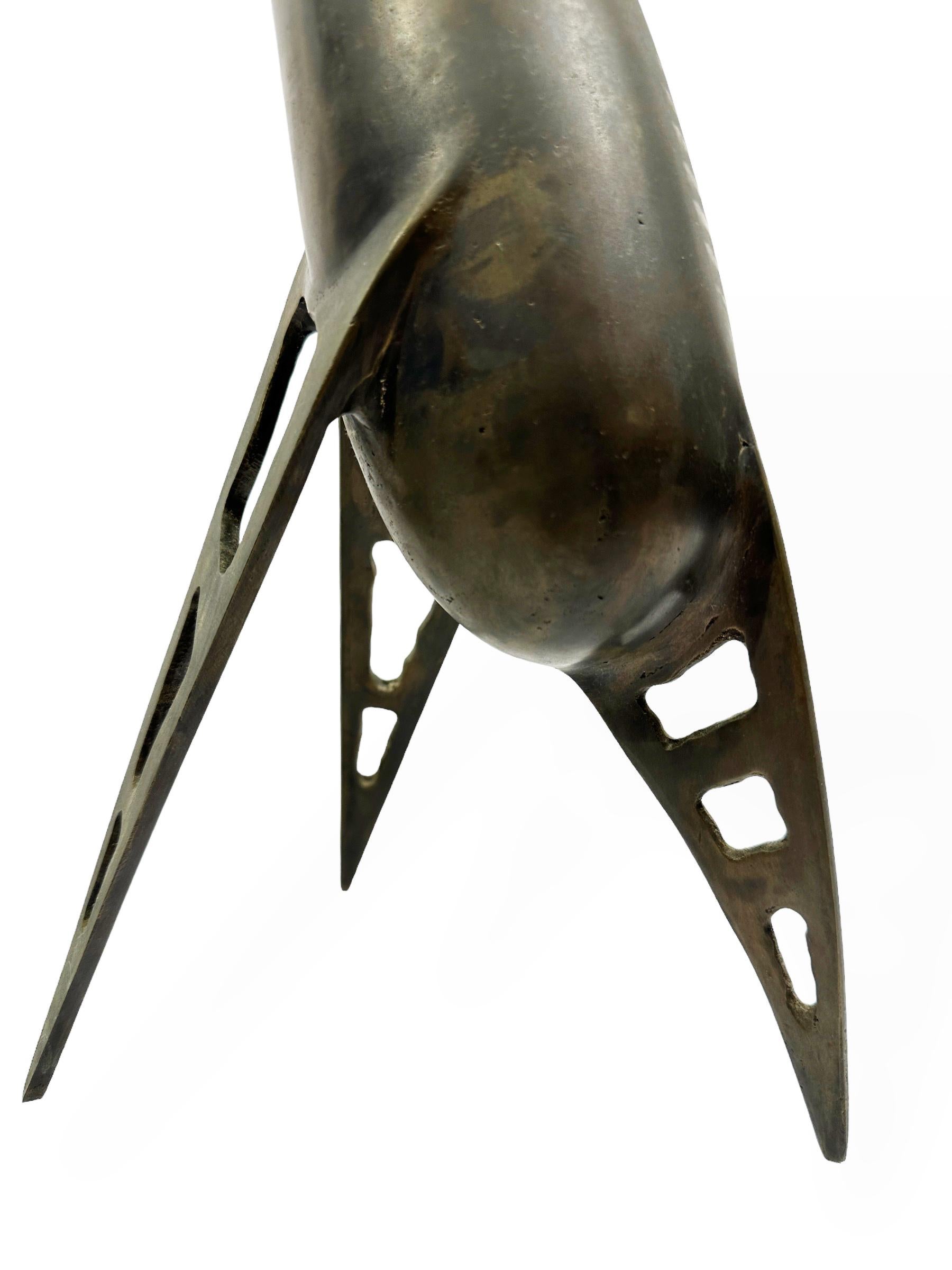 Bronze Vessel, Sculptural Object by Raju Peddada - 