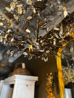 Bronze Vine Chandelier