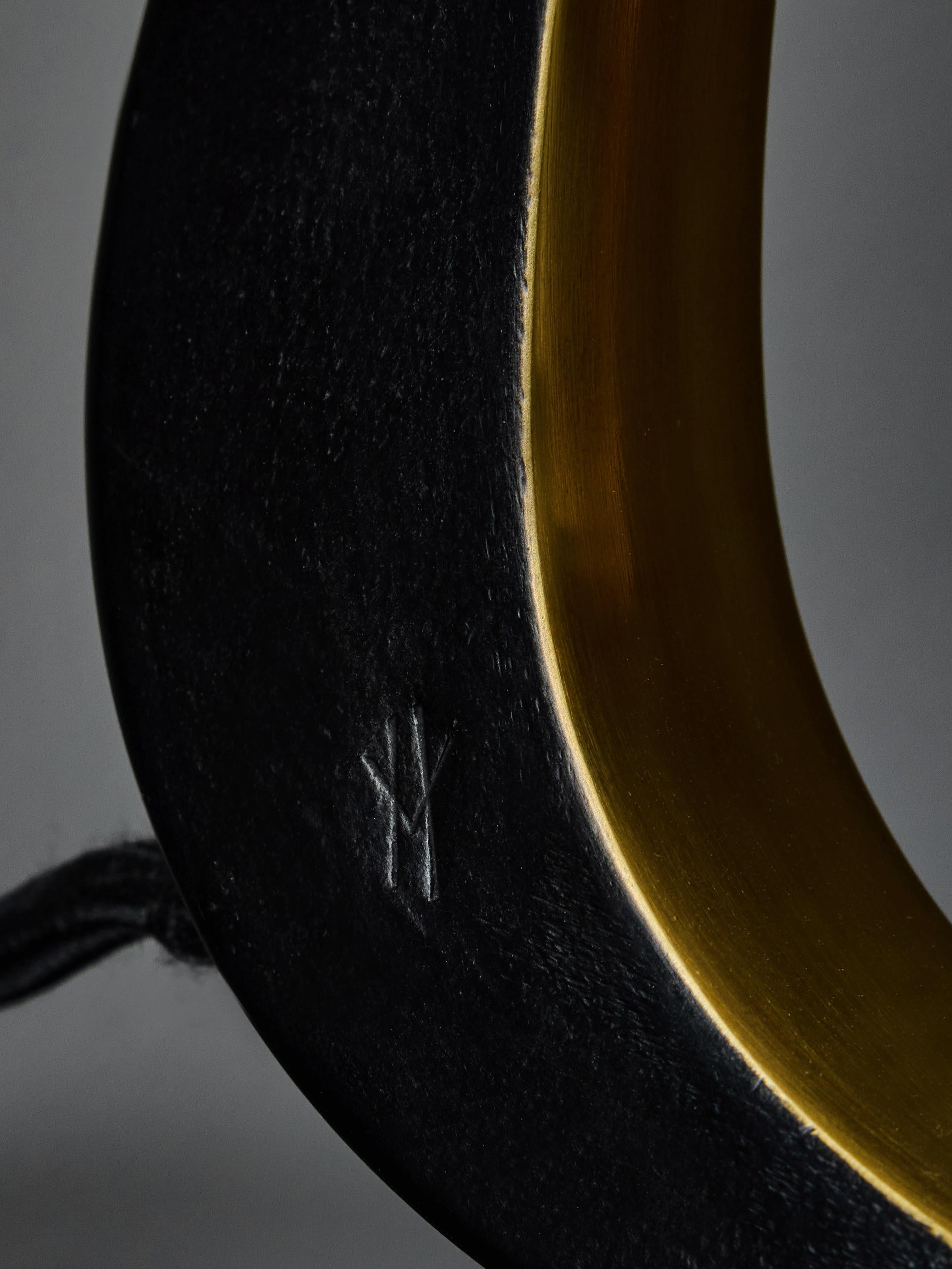 Bronze Lampe de table Vollubile PM en bronze par Hervé Van Der Straeten en vente