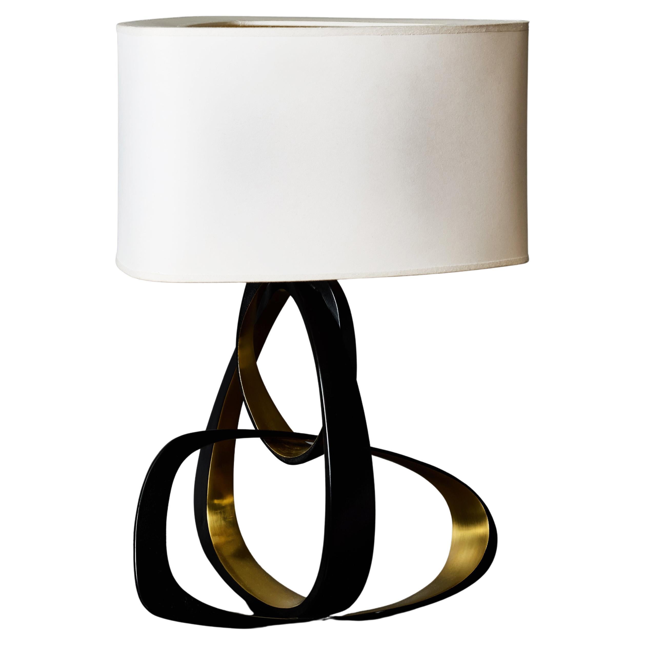 Lampe de table Vollubile PM en bronze par Hervé Van Der Straeten en vente