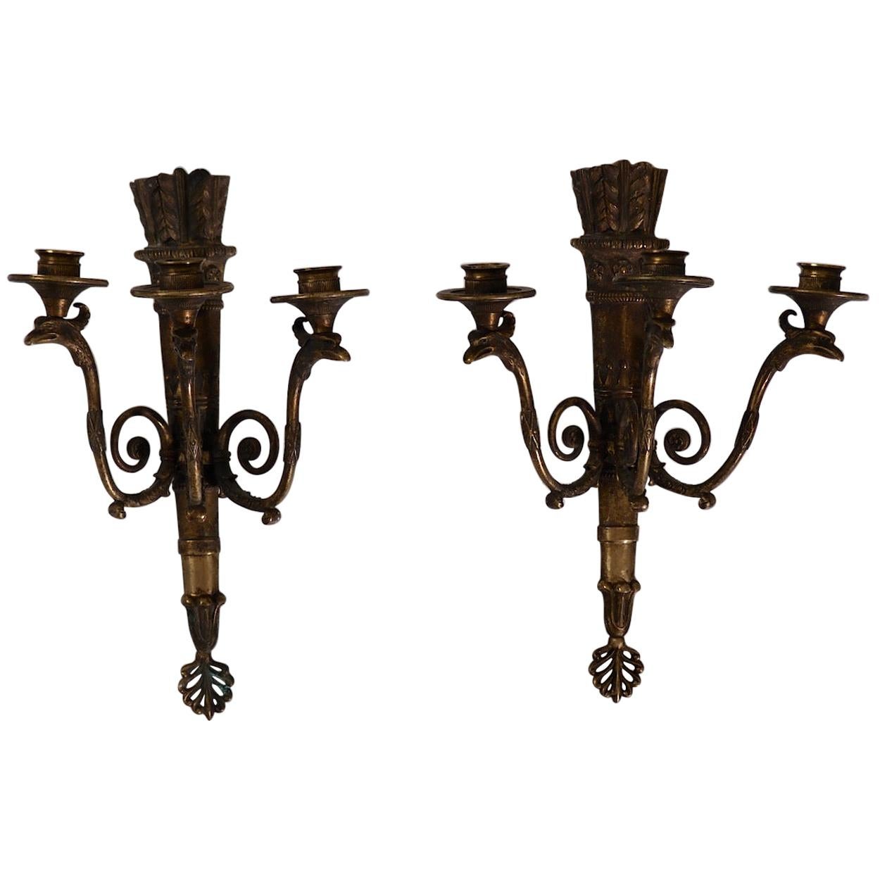 Bronze Wall Lamps For Sale