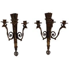 Vintage Bronze Wall Lamps