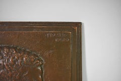 Placa mural de bronce de James Earle Fraser sobre Theodore Roosevelt