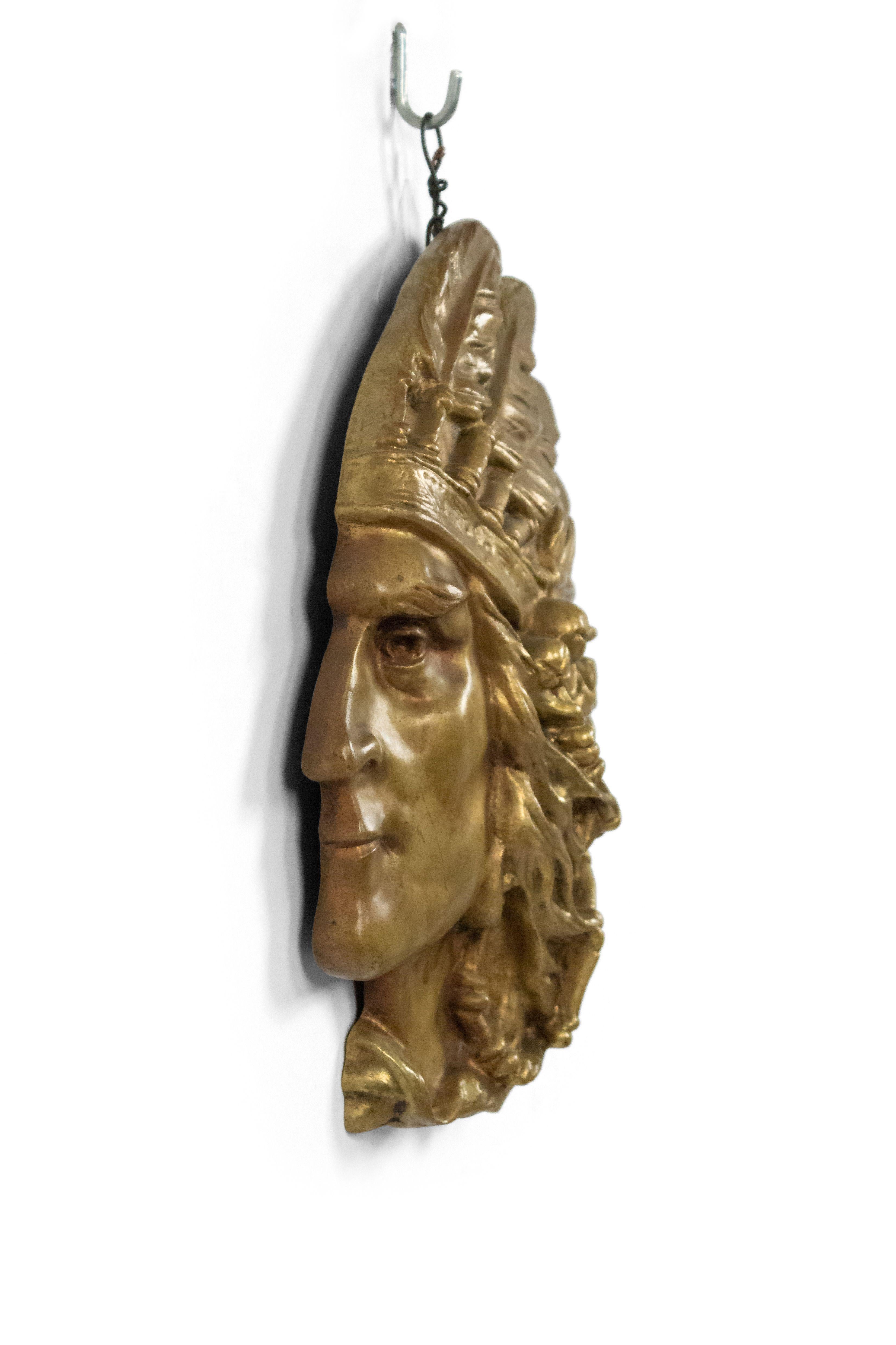 brass indian head