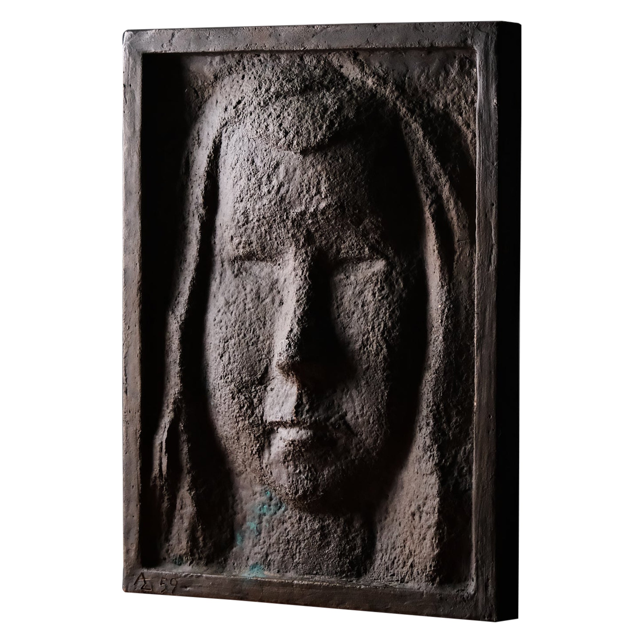 Bronze wall relief by Allan Ebeling, Sweden, 1959