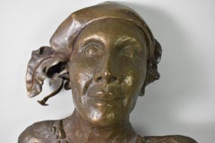 Bronze Wall Sculpture "Indian Prayer" by Darlene Krohn