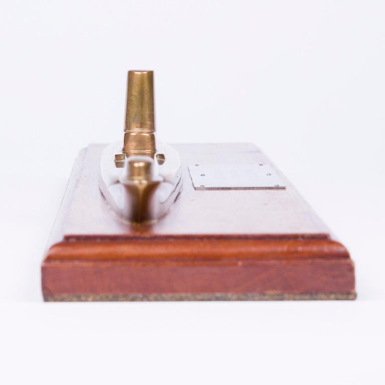 Bronze Waterline Model of the Submarine HMS Finwhale For Sale at 1stDibs
