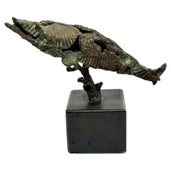 Bronze Whale Sculpture by the Noted American Frank Eliscu