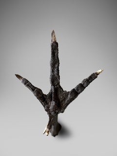 Eaglador - Wild Turkey Foot, Cast in Bronze